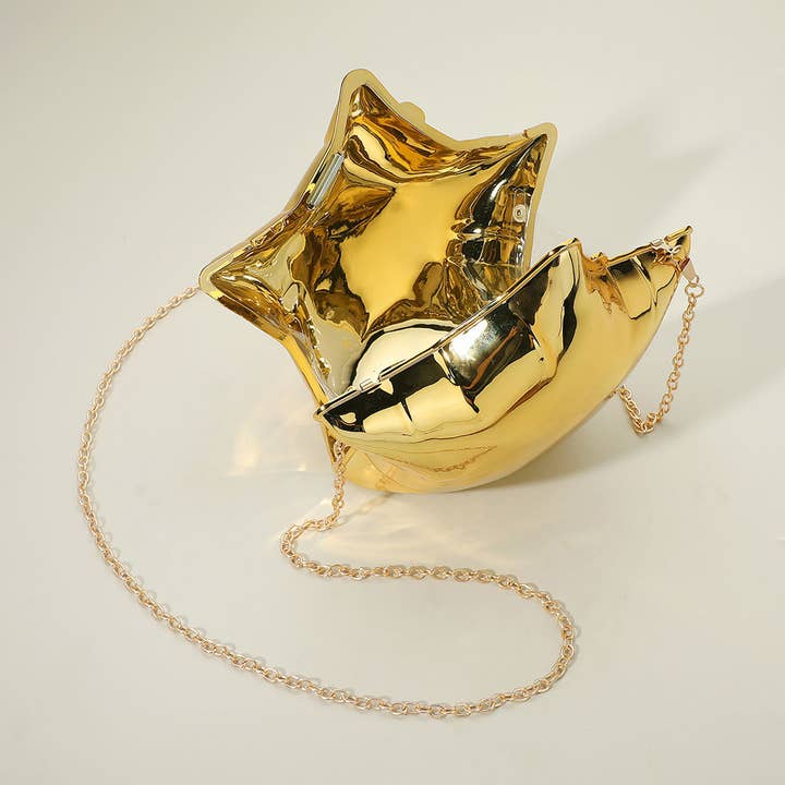 Sensibling Corp. - Wholesale Crossbody Bag - Women's - Shiny Star Shaped Clutch Bag / Crossbody Bag2