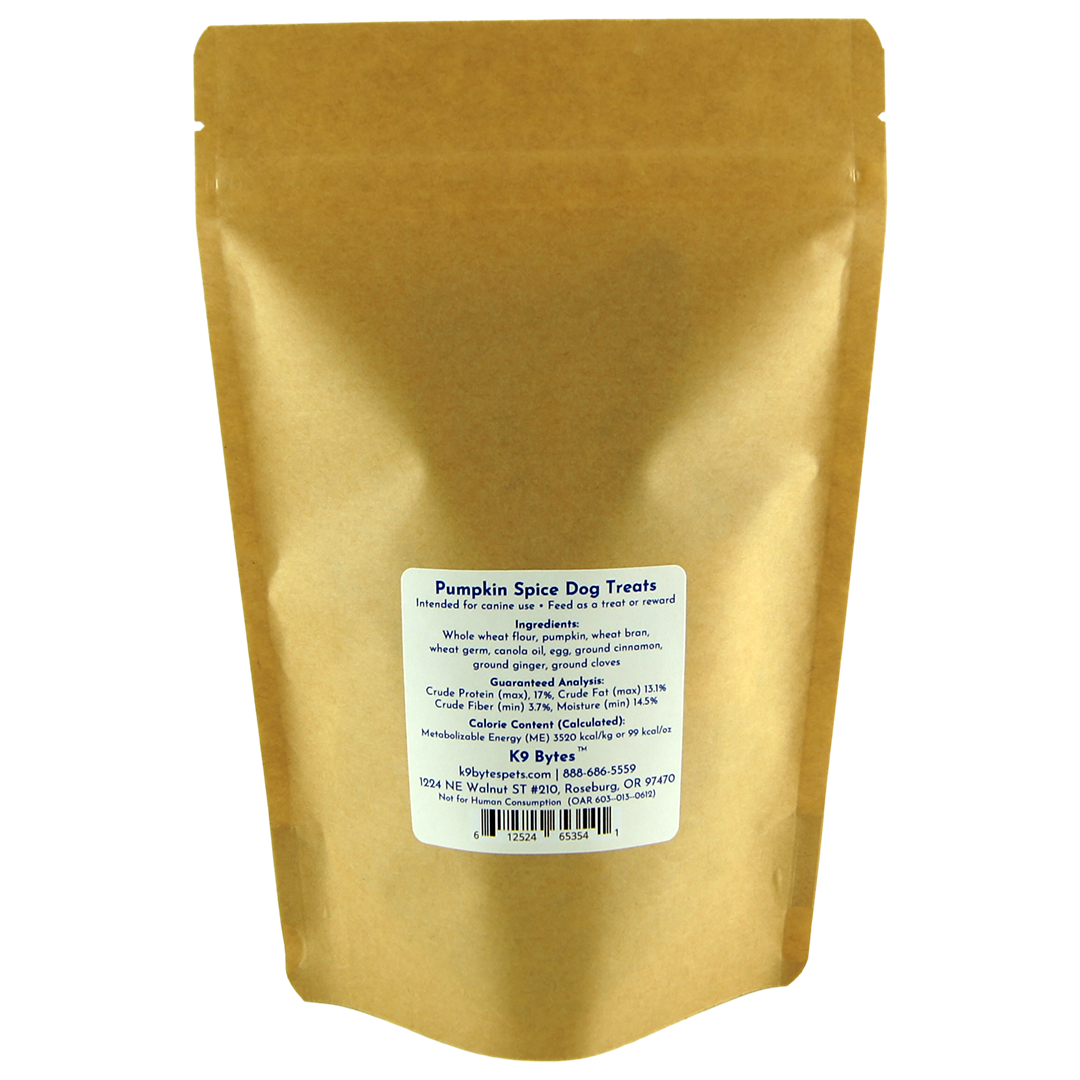 K9 Bytes, Inc. – Engroshandel Godbid - Hund – Græskar Spice Hund Treats3