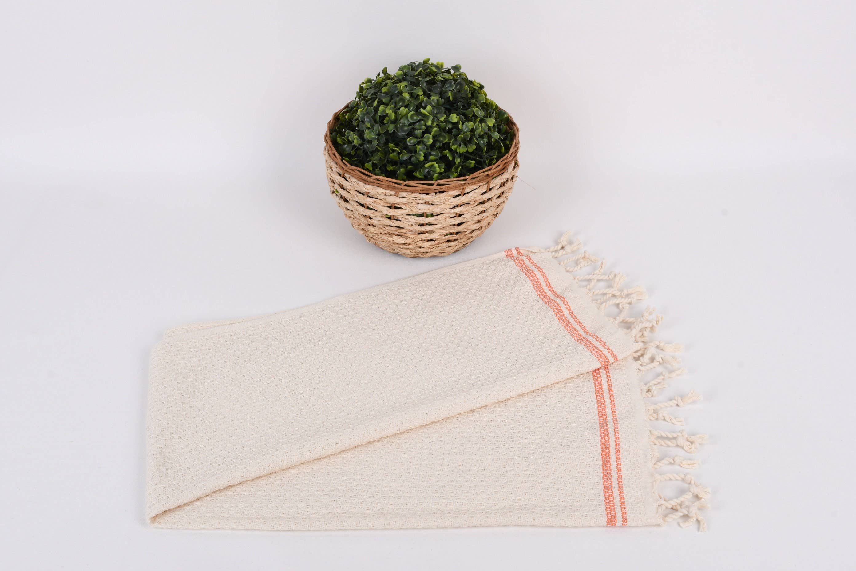 Organic Turkish Towels - Wholesale Hand Towel - Hanging Kitchen Hand Towel, Monogram Hand Towel4