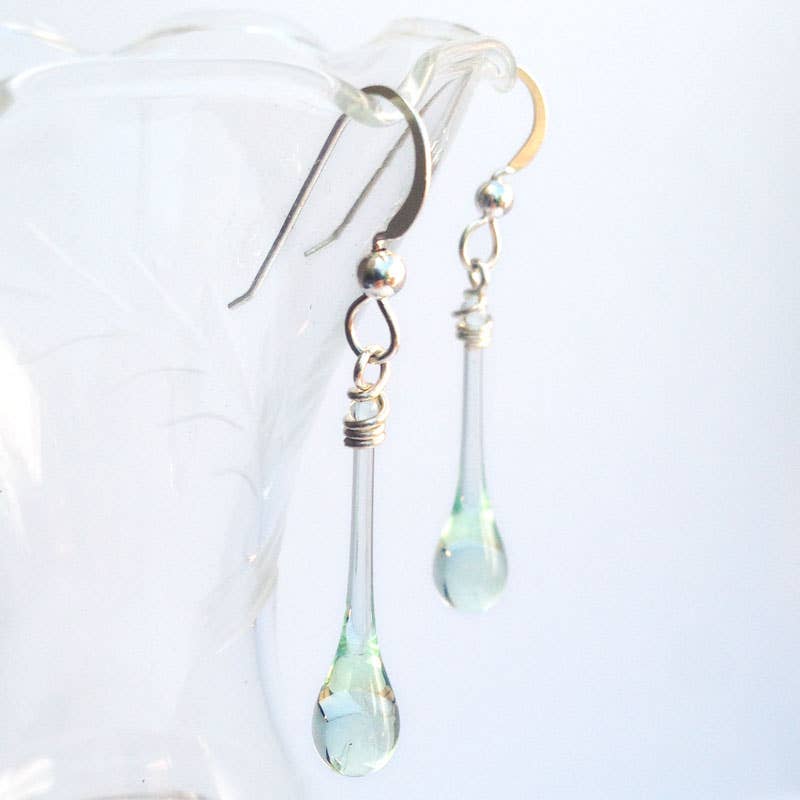 Sundrop Jewelry - Wholesale Dangle Earrings - Birthstone Colored Glass Teardrop Earrings3