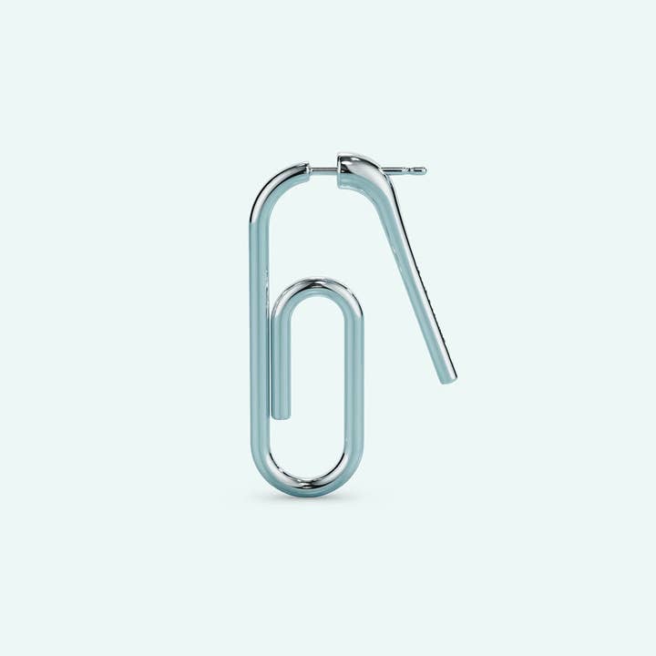 Mini Paper Clip Earring for wholesale by STUDIOCULT