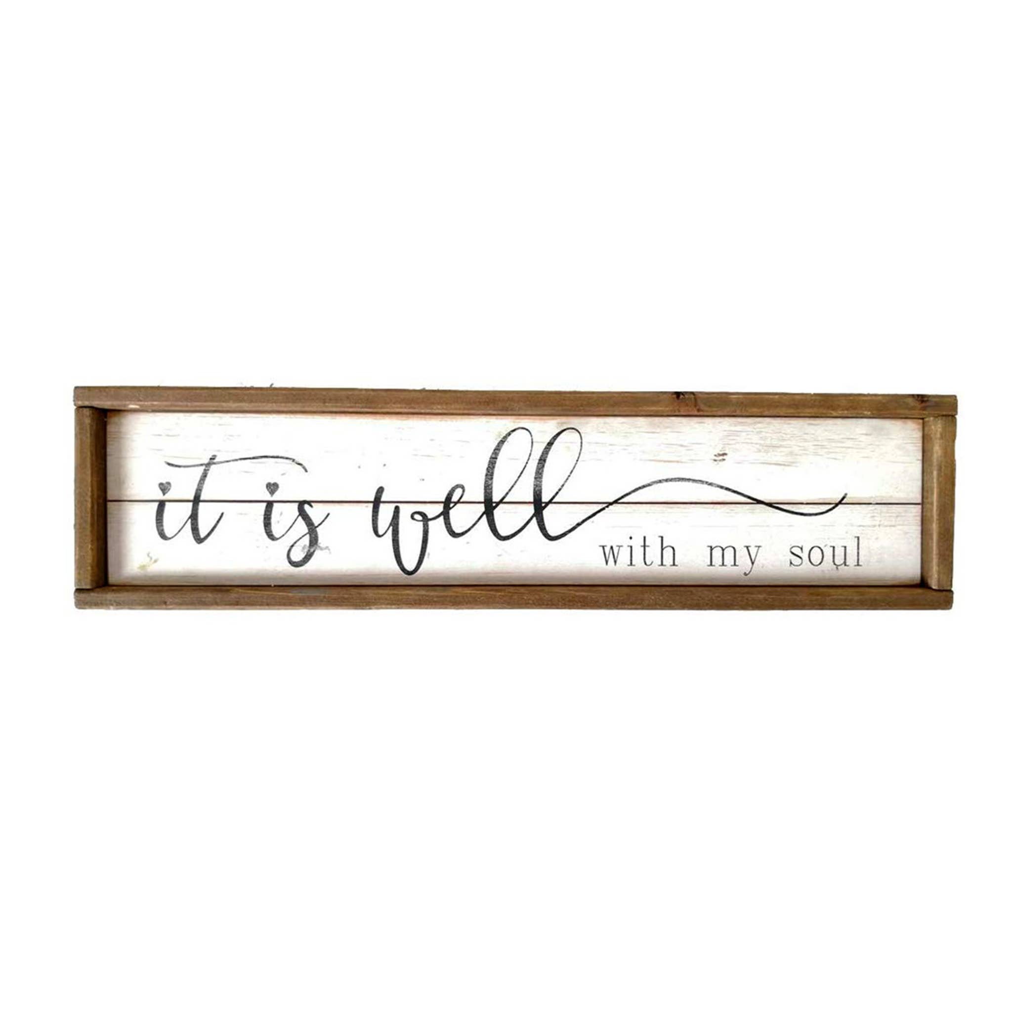 Paris Loft Inc - Wholesale Sign - Wood Framed Wall Sign Decor with Quotes-Soul1