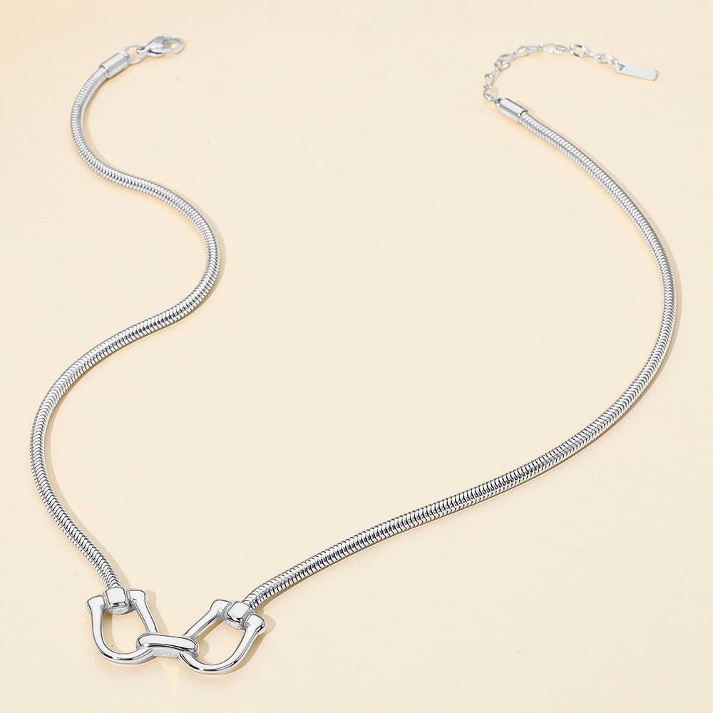 Sensibling Corp. - Vendita all'ingrosso Collana con ciondolo/pendaglio - SECRET BOX_Collana con Pendente a Morsetto in Acciaio Inossidabile3