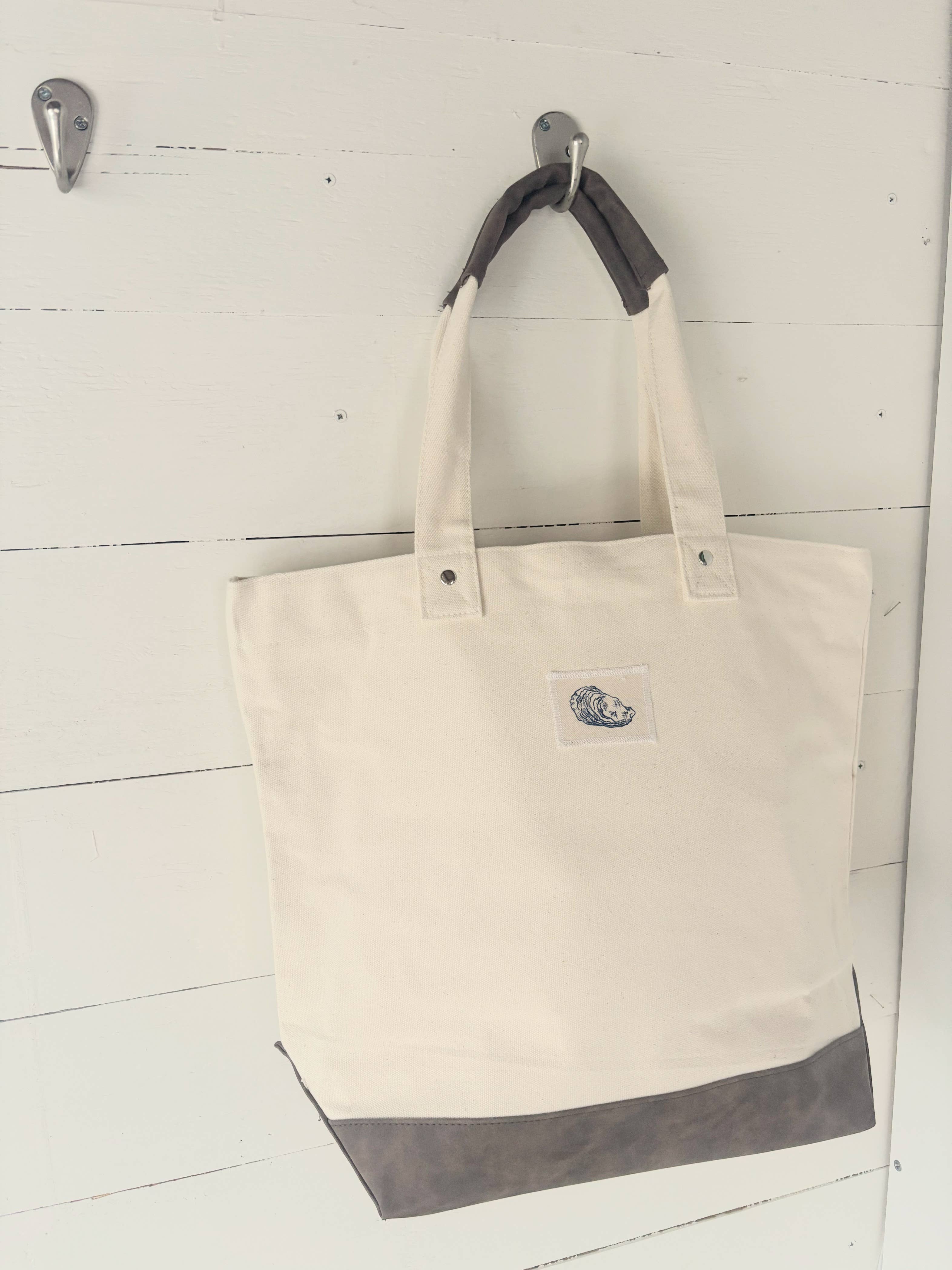 Seagate Studio - Wholesale Beach Bag - Oyster Canvas Tote Beach Bag1