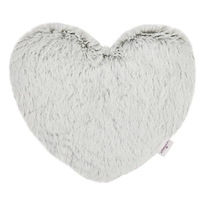 Warmies - Wholesale Hot/Cold Compress - Warmies® Marshmallow Grey Love Heart Heat Pad3