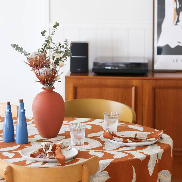 Mosey Me - Wholesale Tablecloth - Meridian Coco Tablecloth1