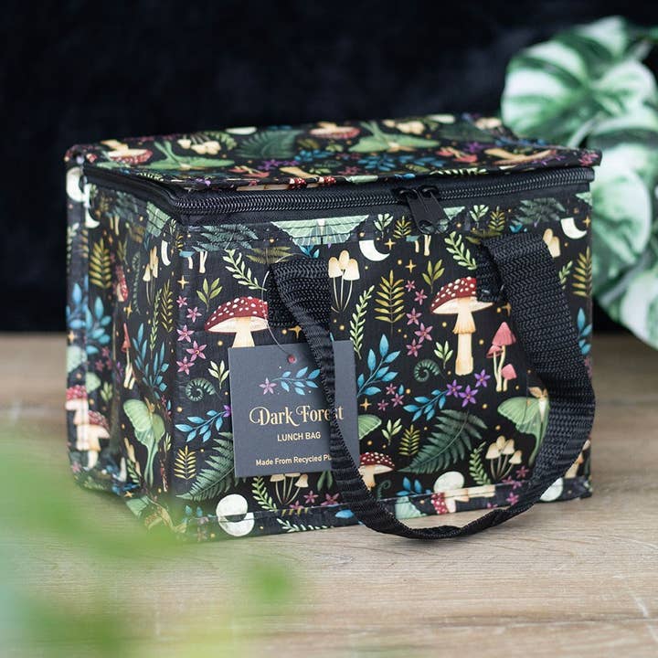 Dark Forest Print Lunch Bag for wholesale by Something Different Wholesale