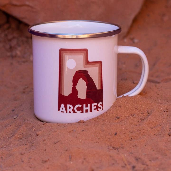 Arches National Park Mug / Utah Mug - Souvenir + Gift for wholesale by Human Nature Designs