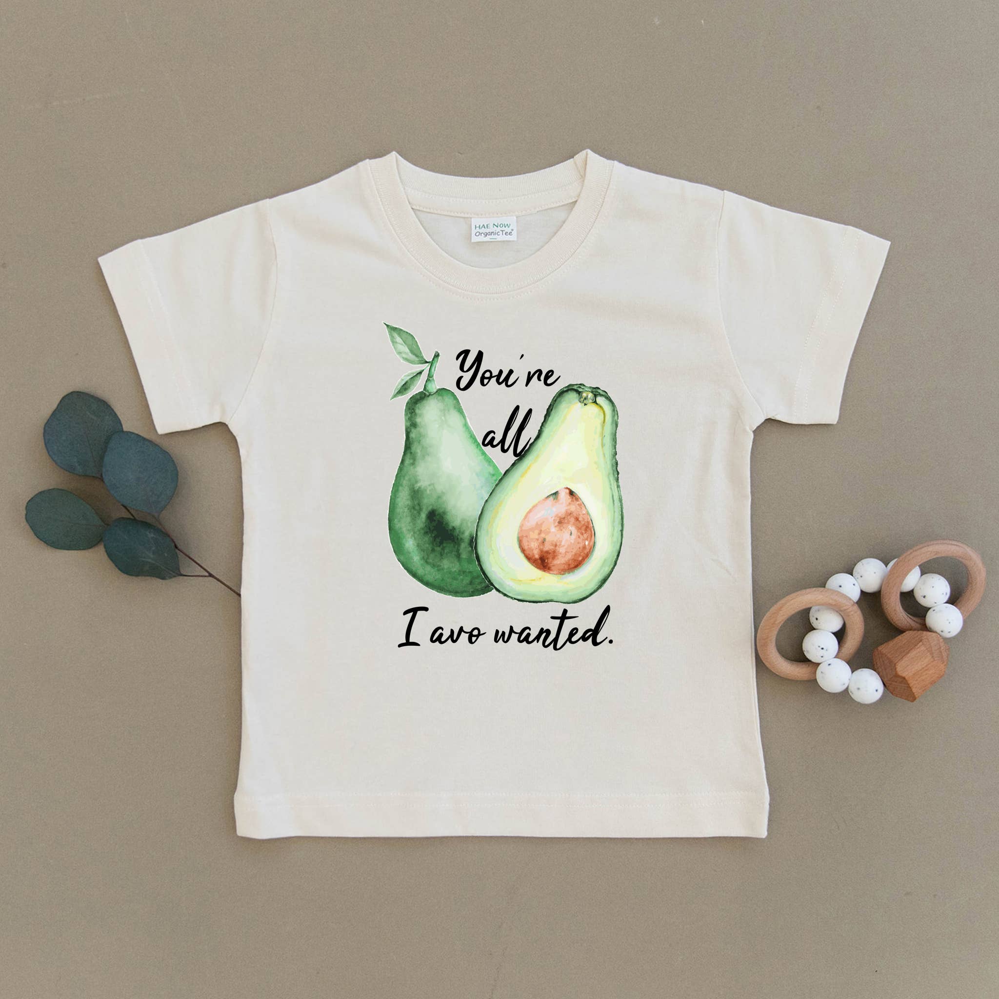 Urban Baby Co. - Vente Body (sans pieds) – bébé - Combinaison et t-shirt bio You're All I Avo Wanted Avocat pour bébé5
