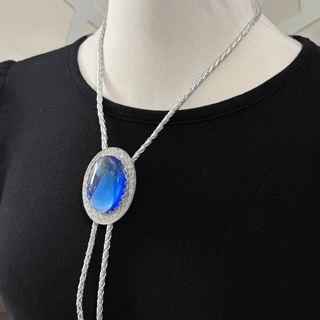 Audacious Studio - Wholesale Pendant/Charm Necklace - Gazing Crystal Bolo Tie4