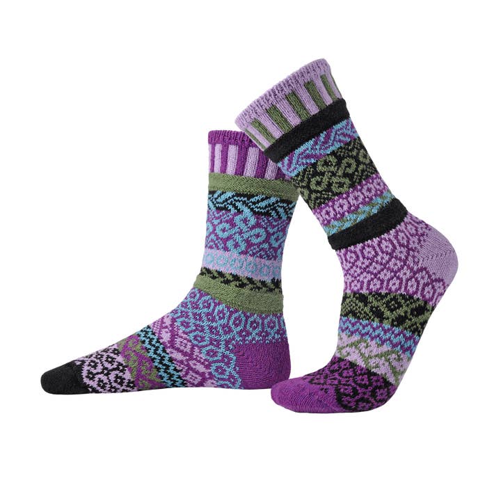 La Seine Crew Socks | Eco-Friendly & Made in the USA for wholesale by Solmate Socks