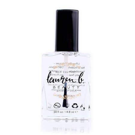 Top Coat à séchage rapide - 7 gratuits+ vernis à ongles végétalien pour la vente par Lauren B. Beauty
