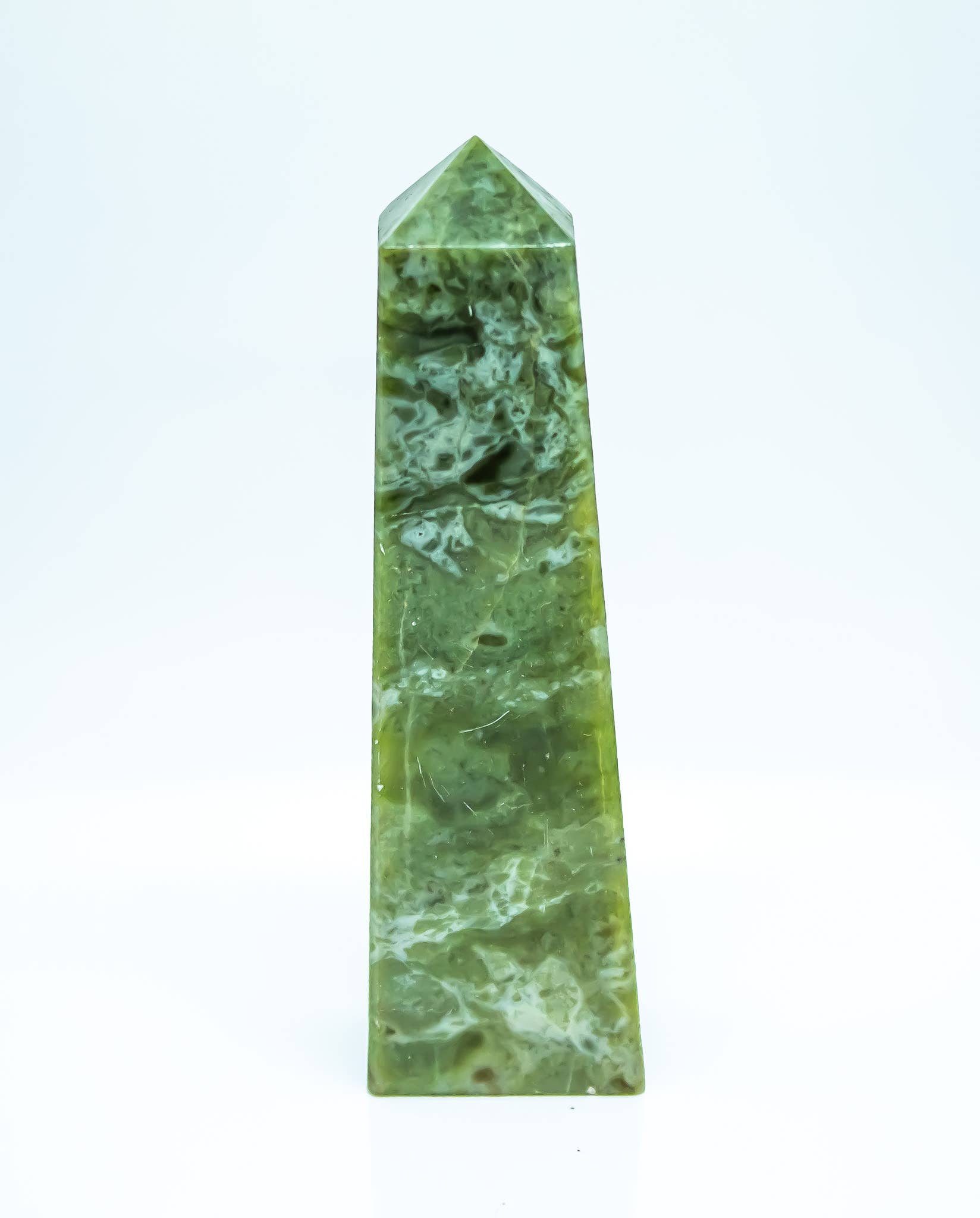 Quasar Gems USA – Großhandel Spiritueller Stein/Kristall – Turmobelisk aus Edelstein, 4-seitig0