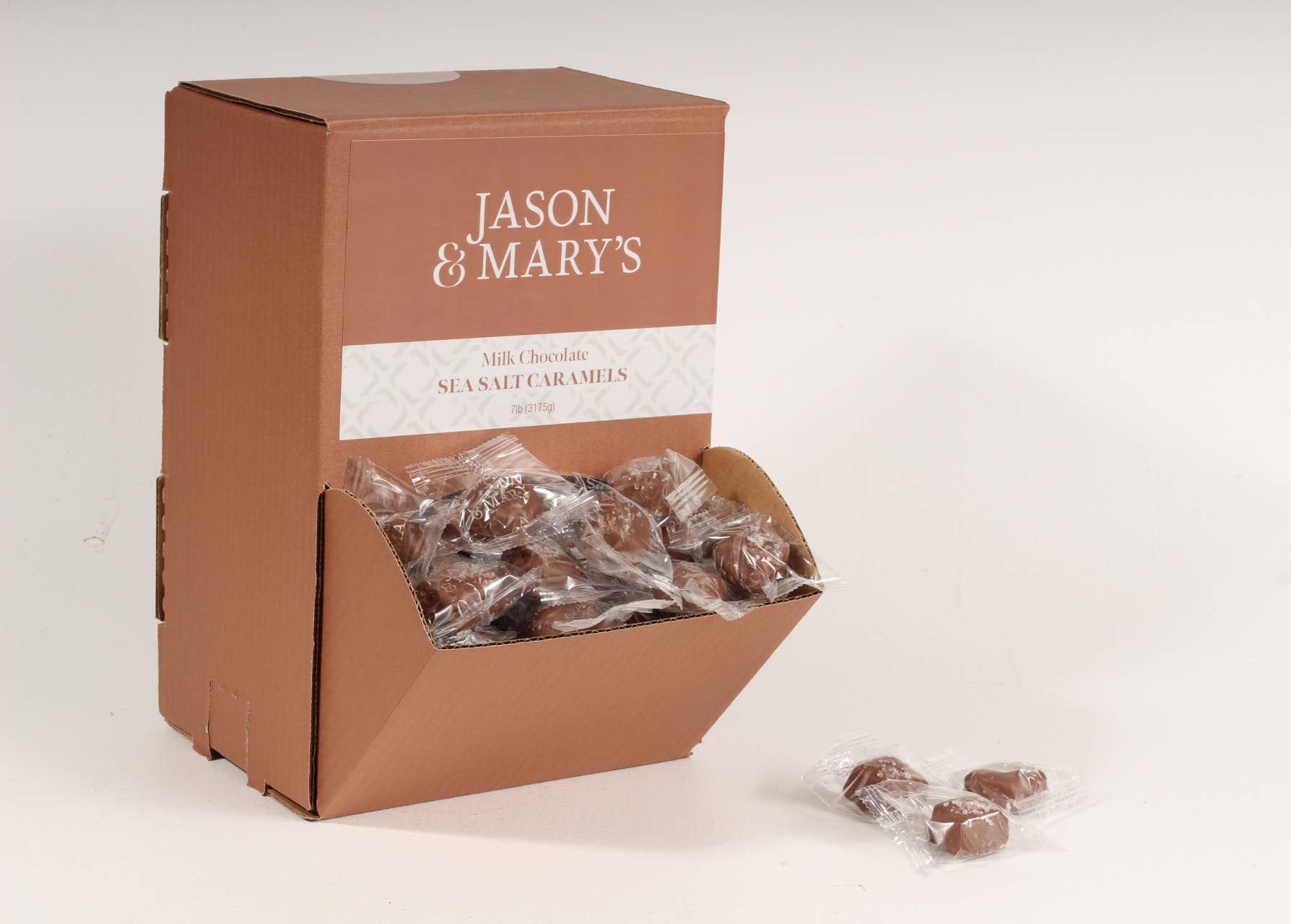 Coblentz Chocolate Company - Vente Friandises enrobées de chocolat - Caramels au sel de mer au lait en bouchées2