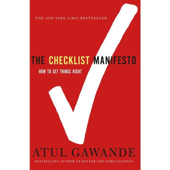 Macmillan Publishers - Wholesale Self-Help & Personal Development - Checklist Manifesto: How To Get Things Right