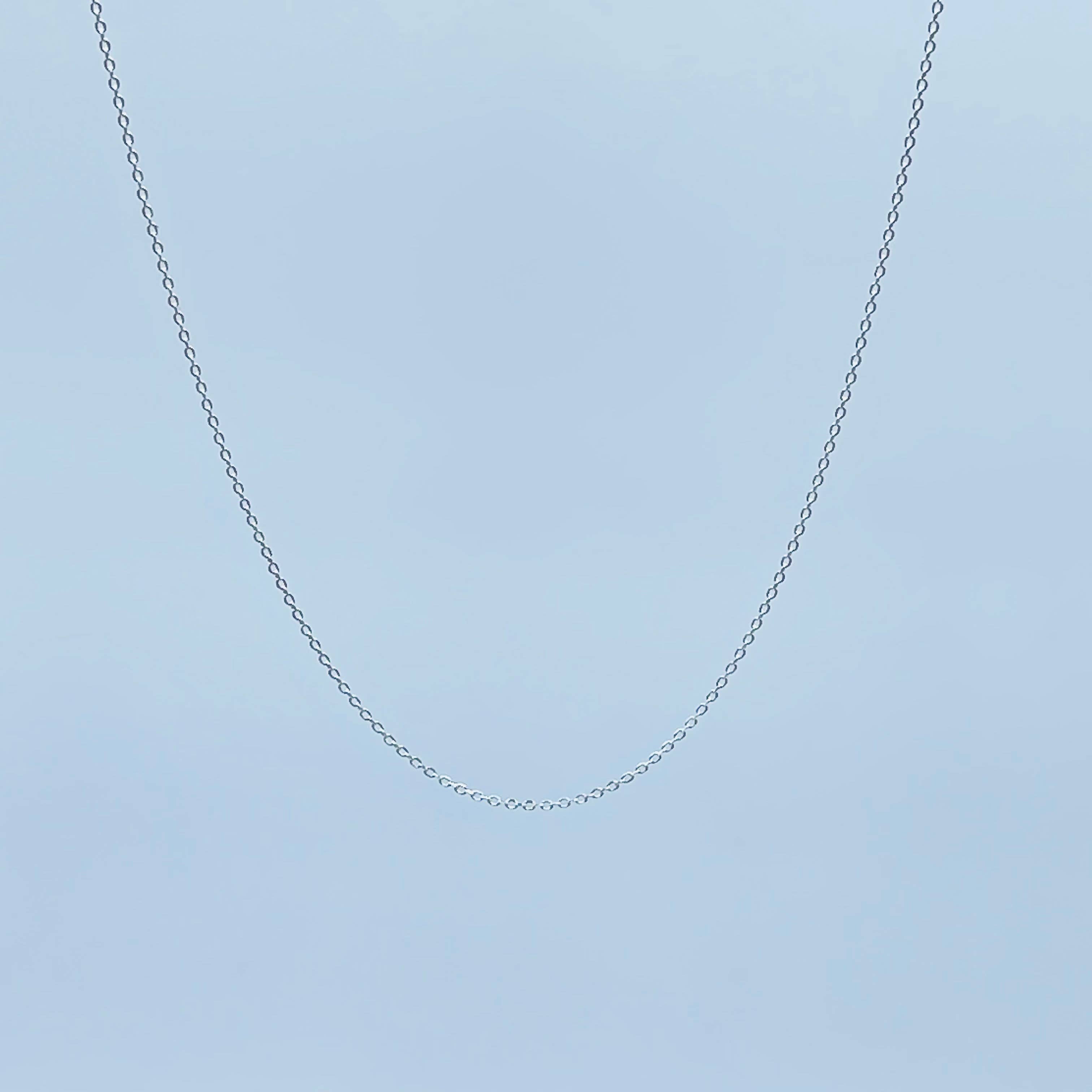 Sterling Silver Chains – wholesale Kedjehalsband – Sterlingsilverkedja 0,8 mm1