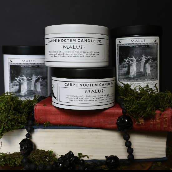 Carpe Noctem Candle Co - Wholesale Jar/Filled Candle - Malus1