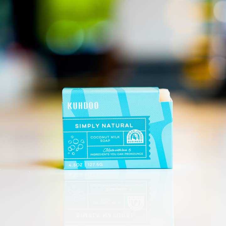 Simply Natural Bar Soap for wholesale by Kuhdoo Soap