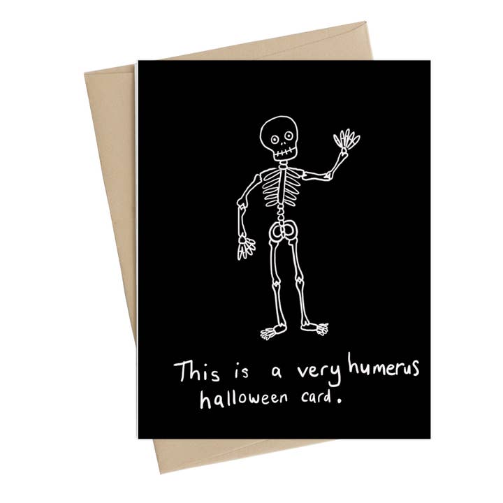 Little May Papery - Wholesale Halloween Card - Humerus Halloween Card