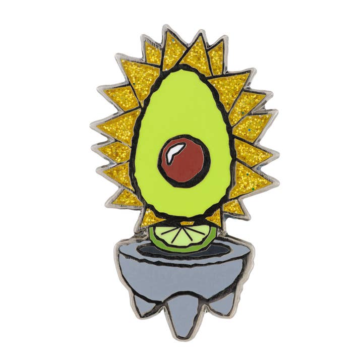 Épingle en émail avocat pour la vente par Feliz Modern