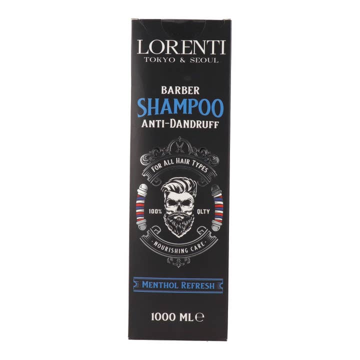 Lorenti Men Champú 1000 ml Menthol para venta al por mayor de SUBLIME BEAUTY WHOLESALER SL