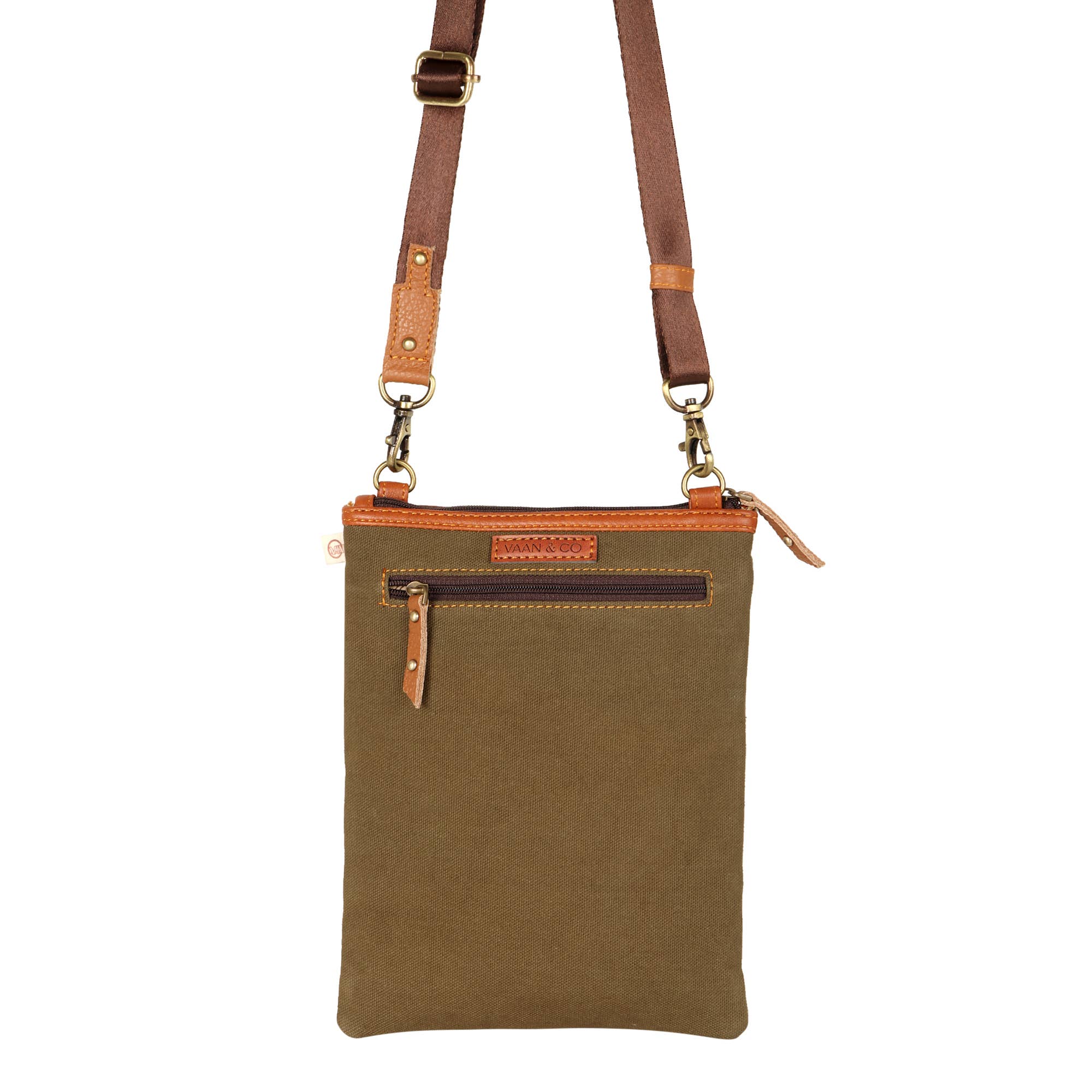 Vaan & Co. - Wholesale Crossbody Bag - Unisex - Patterson Green Crossbody4