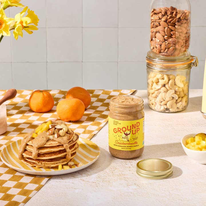 Ground Up - Wholesale Nut Butter - 12oz - Snickerdoodle