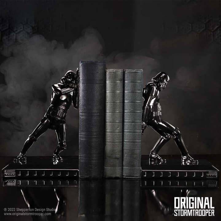 Original Stormtrooper Shadow Bookends 26.5cm for wholesale by WONDER IMPORTS AUSTRALIA