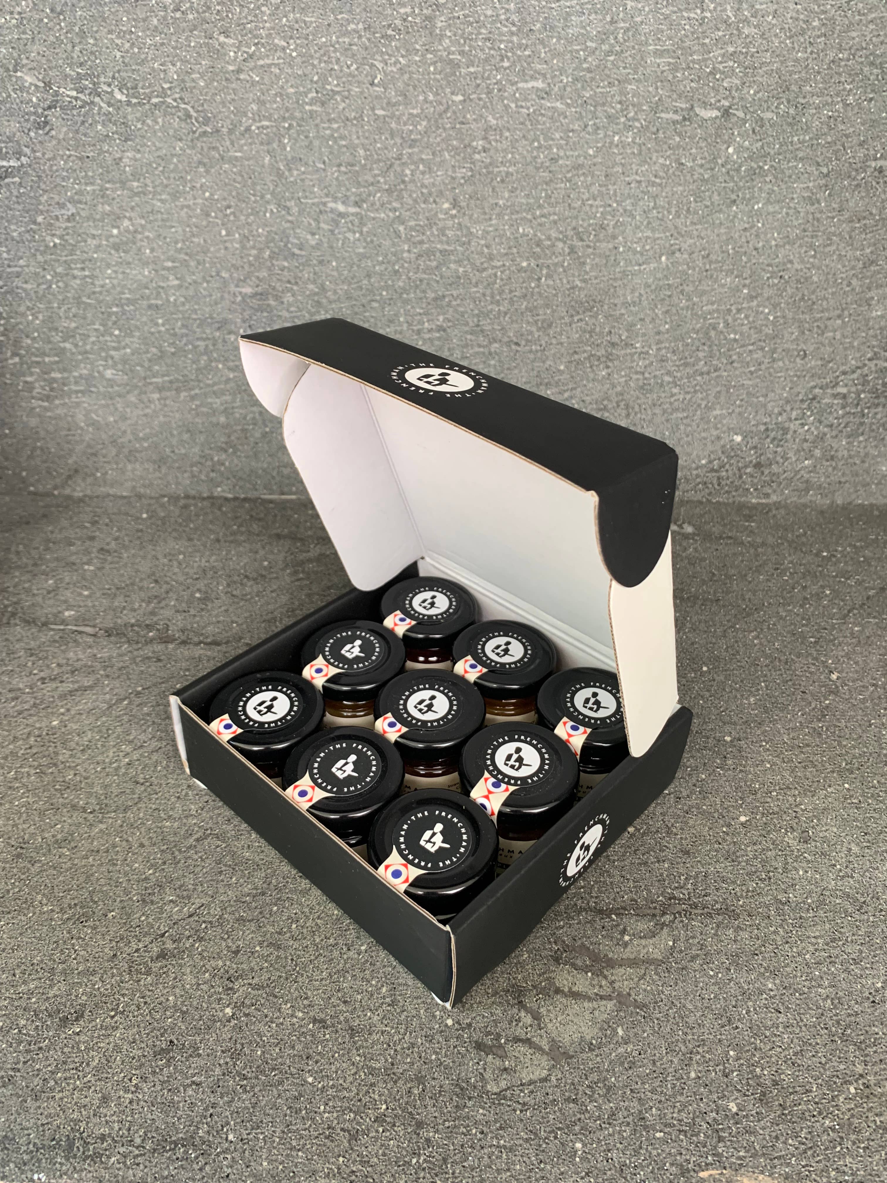 THE FRENCHMAN – wholesale Jam/jelly – Discovery Coffret of 9 Mini Jars,  perfect gift idea 1