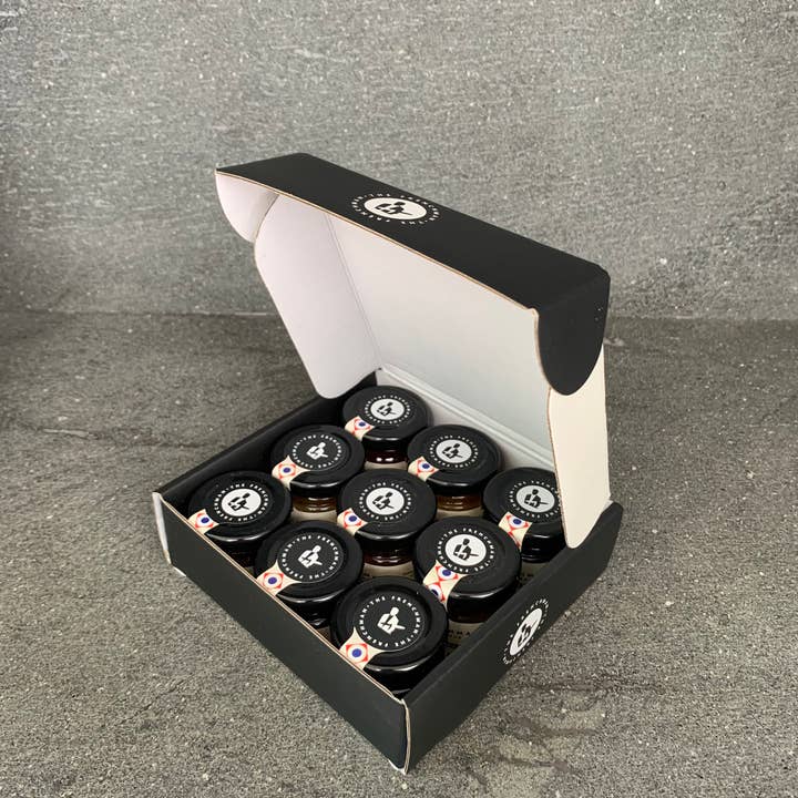 THE FRENCHMAN – wholesale Jam/jelly – Discovery Coffret of 9 Mini Jars, perfect gift idea 1