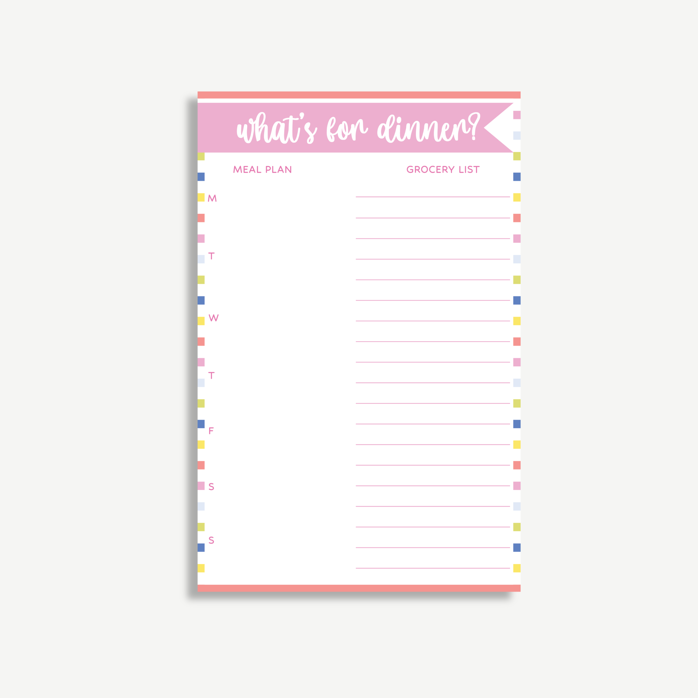 Enchanted Farie Designs - Wholesale Planner - The Ultimate Planner Set – Meal Plan, Grocery List & Weekly Planner ✨10