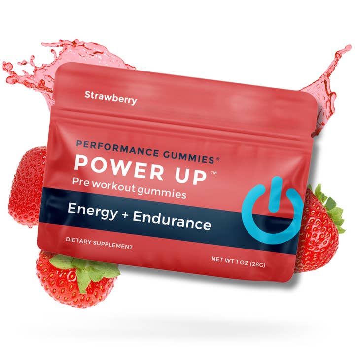Seattle Gummy Company - Wholesale Oral Supplement/Vitamin - Pre Workout Gummies & Energy Supplements (12-Pack) Power Up