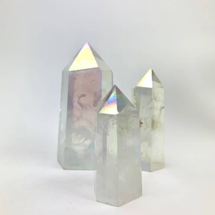 Pelham Grayson Rose - Wholesale Spiritual Stone/Crystal - Aura Quartz Standing Points5