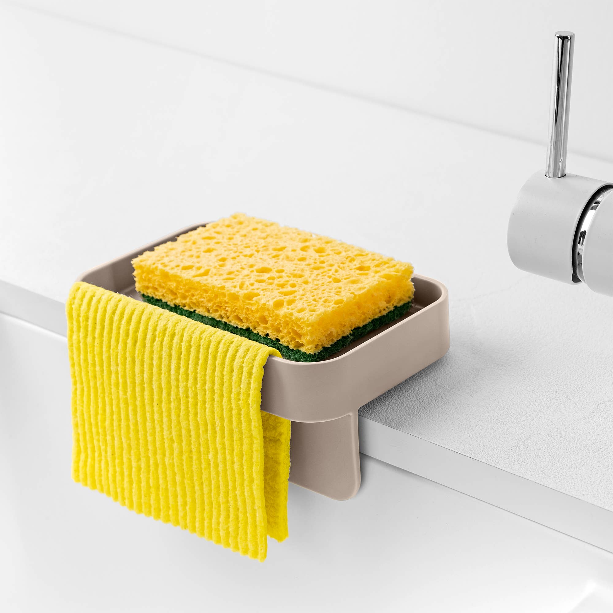 Blim Plus - Wholesale Sponge Holder - Battigia sponge holder | with suction cups, for sponges and cloths5