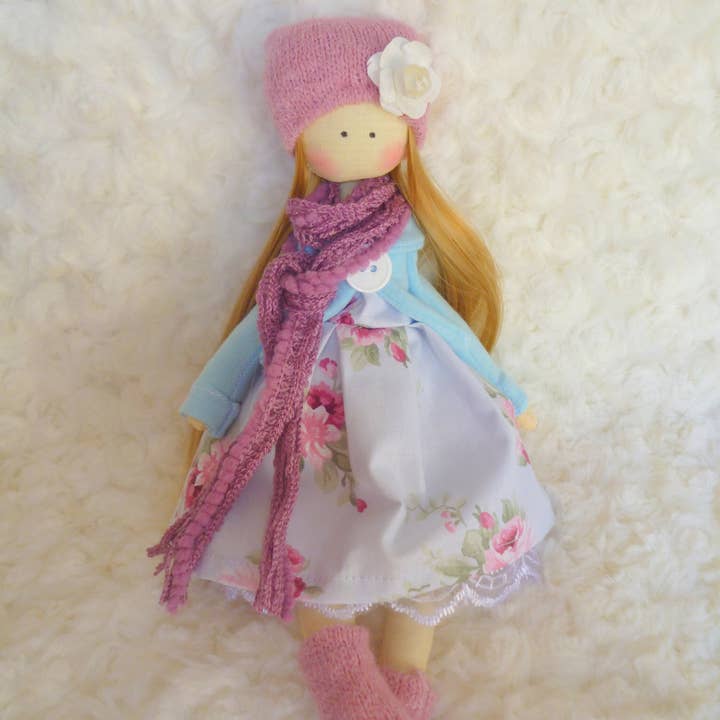 ChernikovaNataliya – Großhandel Puppe – Kinder – Handgefertigte Tilda Stoffpuppe — Stofftier für Mädchen, Heimdeko