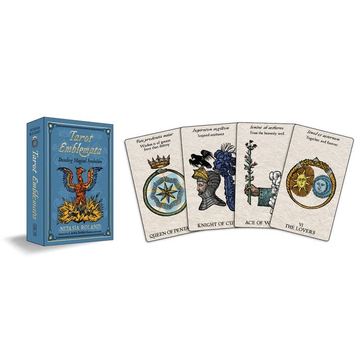 Red Wheel/Weiser LLC - Wholesale Tarot Cards - Tarot Emblemata: 83 Cards & 192-Page Guidebook2