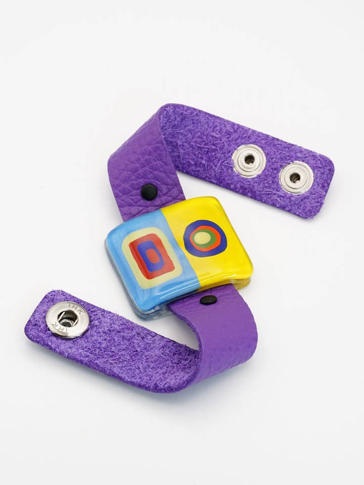 Petite Purple Soft Bracelet for wholesale by ARTGLASSY