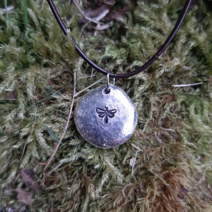 Dragonfly Pendant Necklace for wholesale by Leska Kerrek