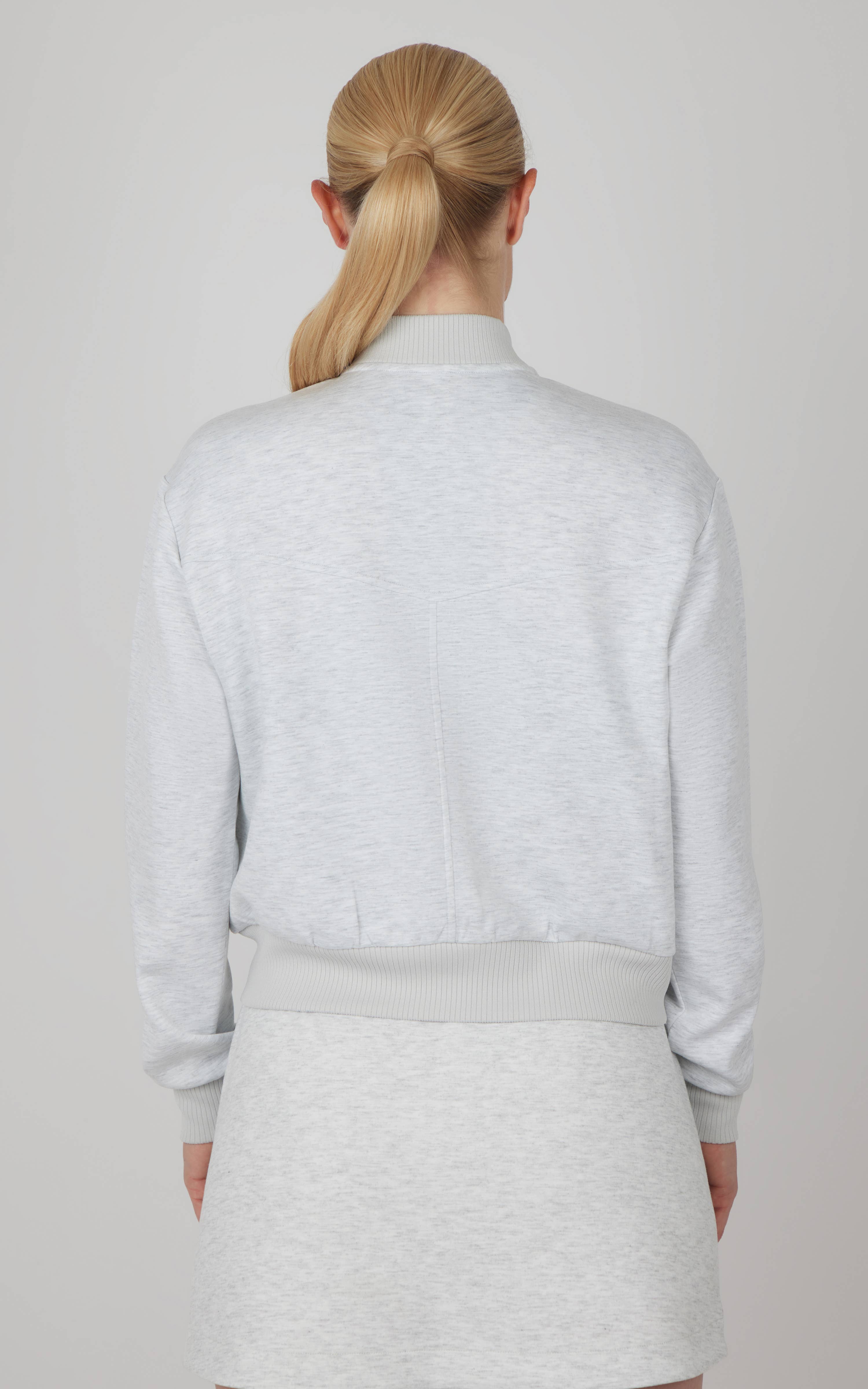 90 Degree by Reflex & Yogalicious - Wholesale Bomberjack - Dames - Dames Scuba Blouse Trendy Bomberjack1