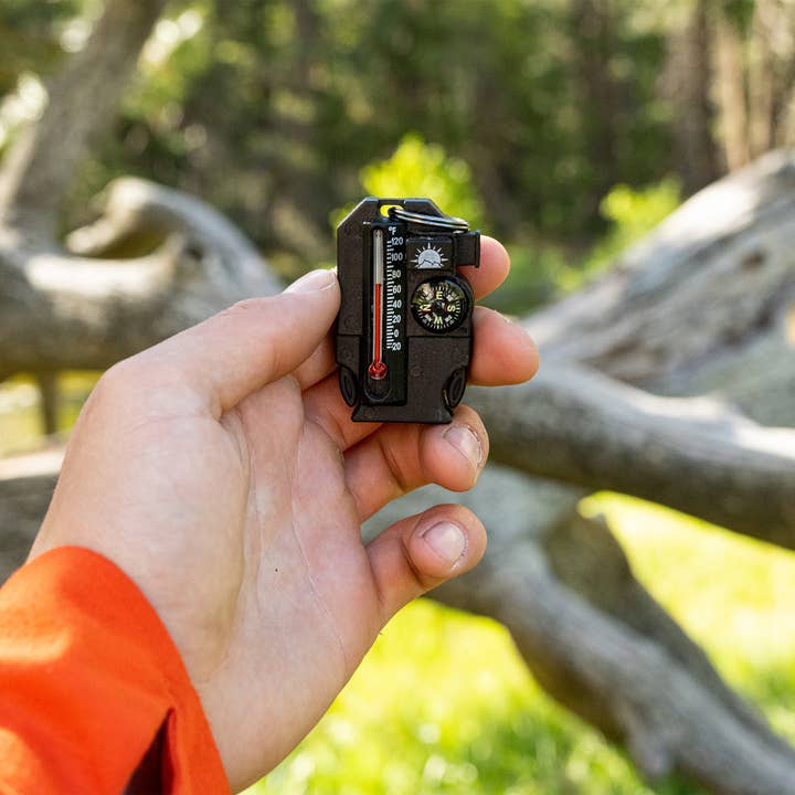 Sun Company / Big Discoveries - Wholesale Handy Tool - Outsider 4-in-1 Survival Tool - EDC Outdoor Firestarter