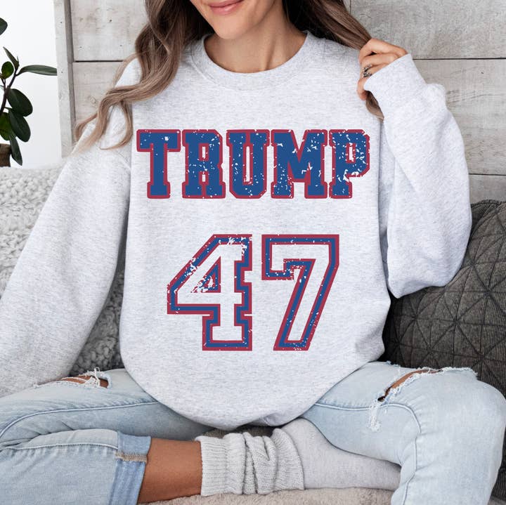 Pressure and Grace - Wholesale Graphic Sweatshirt - Women's - Trump 470