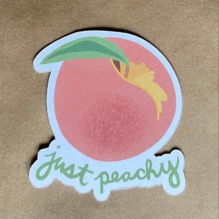 just peachy sticker for wholesale by AnneArchy