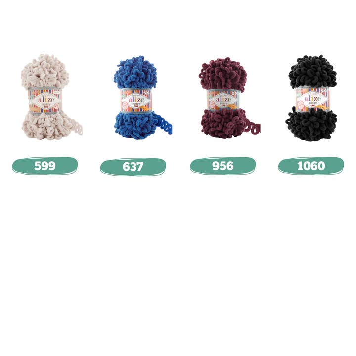 Craftsyarn - Wholesale Garen - Alize Puffy Fine zachte babywol met voorgevormde lussen4