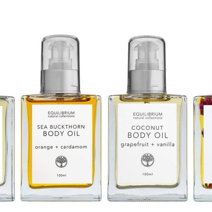 Equilibrium Natural Collections - Wholesale Bath/body oil - Blue Tansy Flower, Frankincense & Lavender Body Oil: Calm & Soothe with Australian Handcrafted Aromatherapy Oils.3