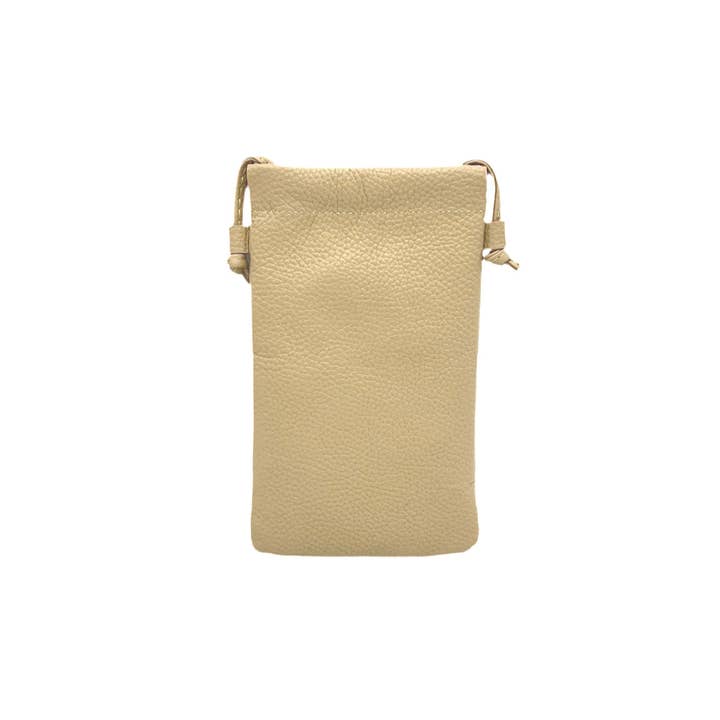 Suie Valentini srl - Wholesale Crossbody Bag - Women's - Genuine leather crossbody phone bag, Made in Italy, art. 11262818