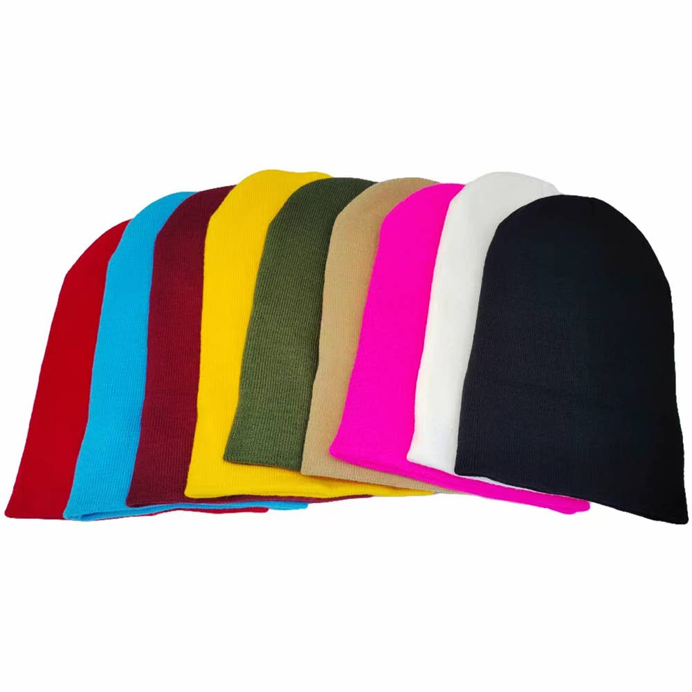 Sensibling Corp. - Wholesale Beanie - Women's - Solid Knit Beanie Hat6