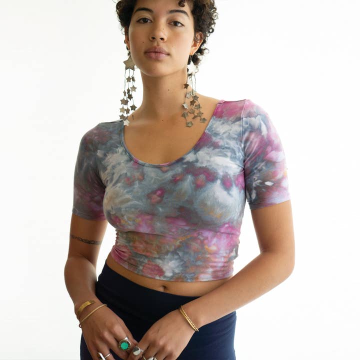 Baletttopp || Ice Dye || Ocean Jasper för wholesale av Of Earth & Salt