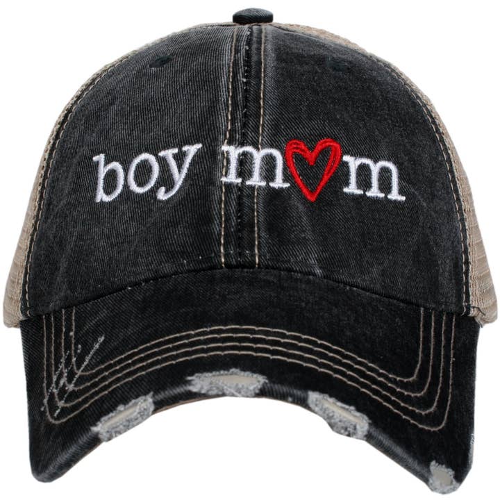 Boy Mom Trucker Hats for wholesale by Katydid