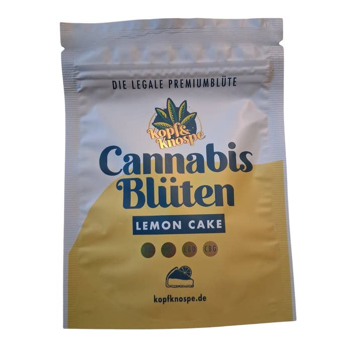 NEUROXTRACTS - Wholesale Cake - Cannabis Flower CBD & CBG Lemon Cake, 1g