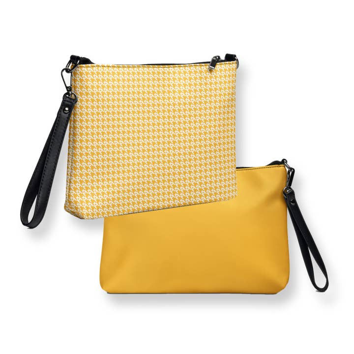 Mango Houndstooth | Mango Juice Crossbody Duo for wholesale by Mix N Match Style